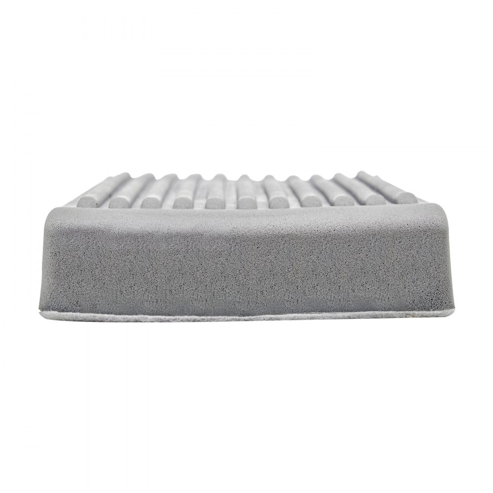 VEVOR Sponge Mop Replacement, 2-Piece, High Density Wider PU Sponge Mop Head Replacement with Hook & Loop, High Absorbency Head Replacement for VEVOR DS1362 Sponge Mop, Fit for Various Floors