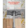 VEVOR Sponge Mop, High-Density PU Sponge Mop with 1 Pcs Sponge Mop Replacement , Easy to Squeeze Sponge Mop with Hook & Loop for Head Change, Fit for Various Floors’ Cleaning
