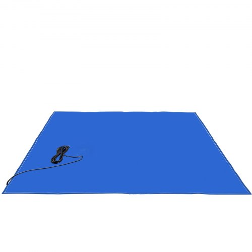 VEVOR Concrete Blanket 10' x 10’ Heated Dimensions, 12' x 12' Finished Dimensions Electric Concrete Curing Blanket Ground Thawing Blanket, Concrete Blanket Density Blanket Insulated Concrete Heater