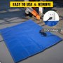VEVOR Concrete Blanket 10' x 10’ Heated Dimensions, 12' x 12' Finished Dimensions Electric Concrete Curing Blanket Ground Thawing Blanket, Concrete Blanket Density Blanket Insulated Concrete Heater