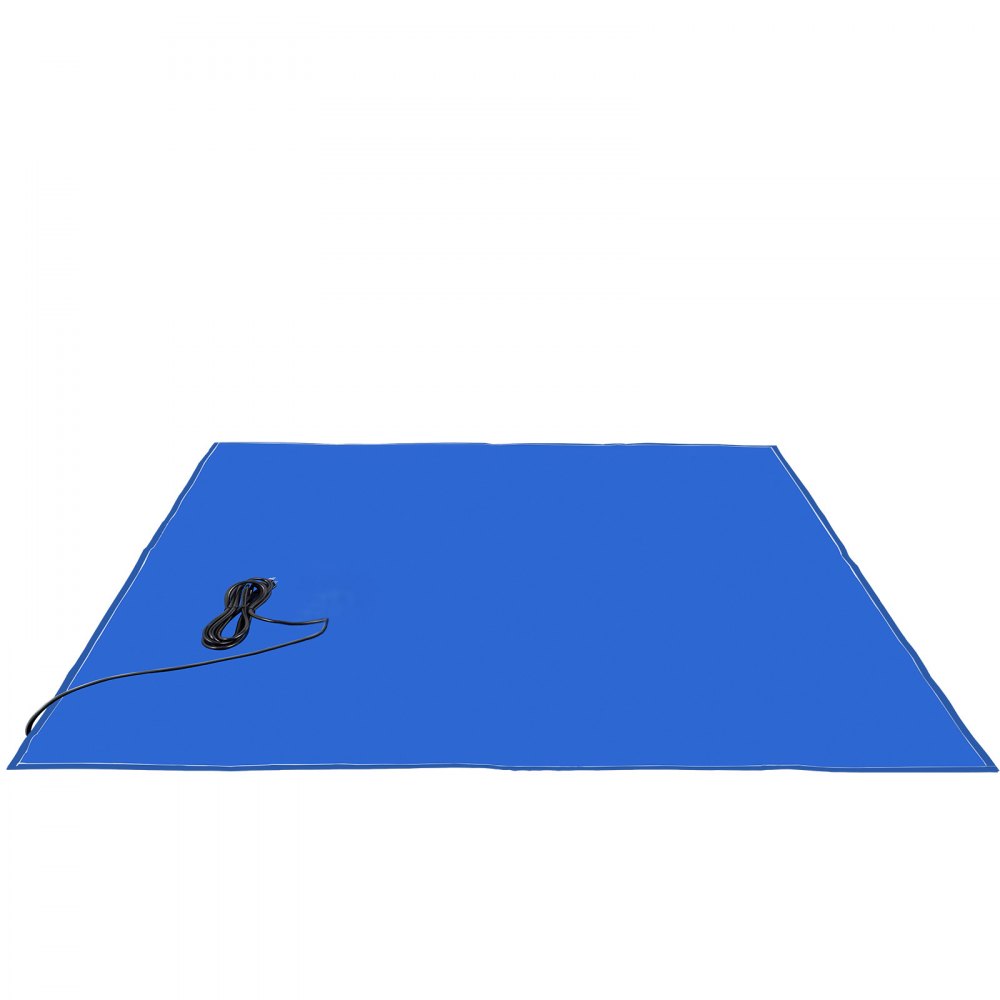 VEVOR Ground Thawing Blanket 4' x 5’ Finished Dimensions Electric Concrete Curing Blanket  Heated Concrete Blanket 3' x 4’ Heated Dimensions Concrete Blanket Density Blanket Insulated Concrete Heater