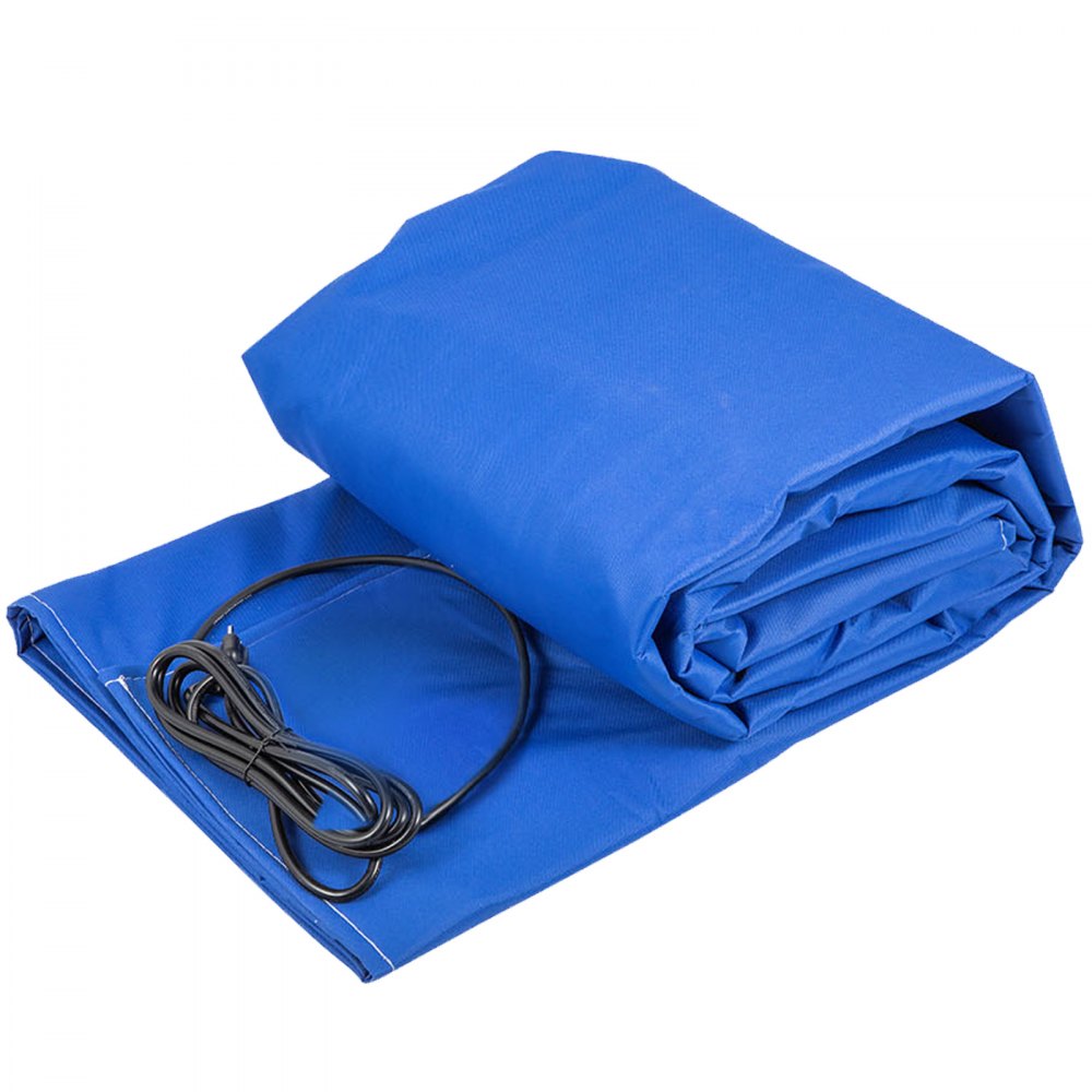 VEVOR Ground Thawing Blanket 4' x 5’ Finished Dimensions Electric Concrete Curing Blanket  Heated Concrete Blanket 3' x 4’ Heated Dimensions Concrete Blanket Density Blanket Insulated Concrete Heater