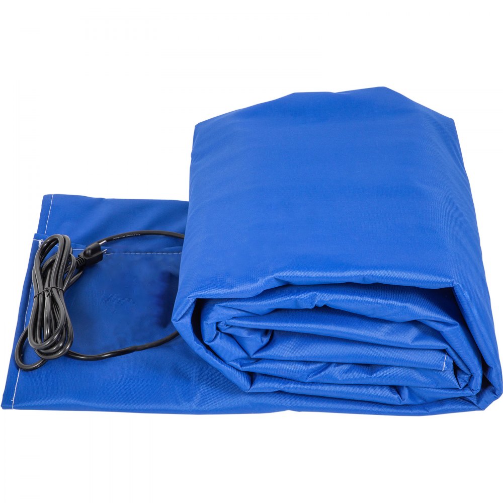 VEVOR Ground Thawing Blanket 4' x 5’ Finished Dimensions Electric Concrete Curing Blanket  Heated Concrete Blanket 3' x 4’ Heated Dimensions Concrete Blanket Density Blanket Insulated Concrete Heater