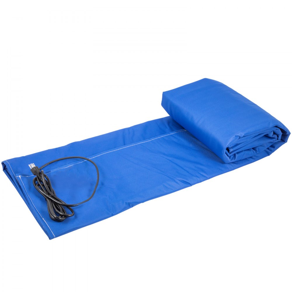 VEVOR Ground Thawing Blanket 4' x 5’ Finished Dimensions Electric Concrete Curing Blanket  Heated Concrete Blanket 3' x 4’ Heated Dimensions Concrete Blanket Density Blanket Insulated Concrete Heater