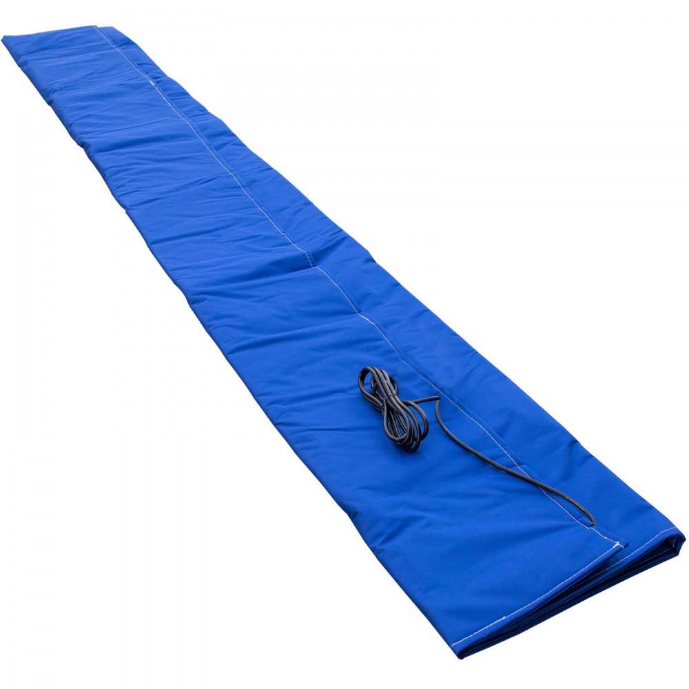 Manta de descongelación de suelo VEVOR, manta de curado de hormigón eléctrico con dimensiones calentadas de 5' x 10', dimensiones terminadas de 6' x 11', manta de hormigón de alta densidad, alfombrilla para derretir nieve trampas alfombrilla de pasarela calentada