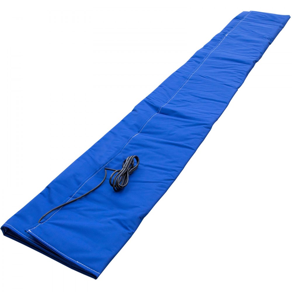 Manta de descongelación de suelo VEVOR, manta de curado de hormigón eléctrico con dimensiones calentadas de 5' x 10', dimensiones terminadas de 6' x 11', manta de hormigón de alta densidad, alfombrilla para derretir nieve trampas alfombrilla de pasarela calentada