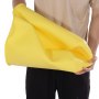 VEVOR 2 Pcs 5 Gallon Bucket Liner for Concrete Mix, Reusable Silicone Mortar Bucket Liner for Thinset Paint Concrete Epoxy Mixing, Heavy-duty Grout Mixer Insert with Measurements, Blue & Yellow
