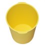 VEVOR 2 Pcs 5 Gallon Bucket Liner for Concrete Mix, Reusable Silicone Mortar Bucket Liner for Thinset Paint Concrete Epoxy Mixing, Heavy-duty Grout Mixer Insert with Measurements, Blue & Yellow