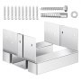 10 Pcs 6x6 Post Base Bracket Post Anchor for Concrete Inner Size 5.49x5.57 in