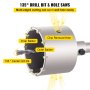 VEVOR Concrete Hole Saw Kit Wall Hole Opener 30-100mm SDS Plus or SDS Max Shank