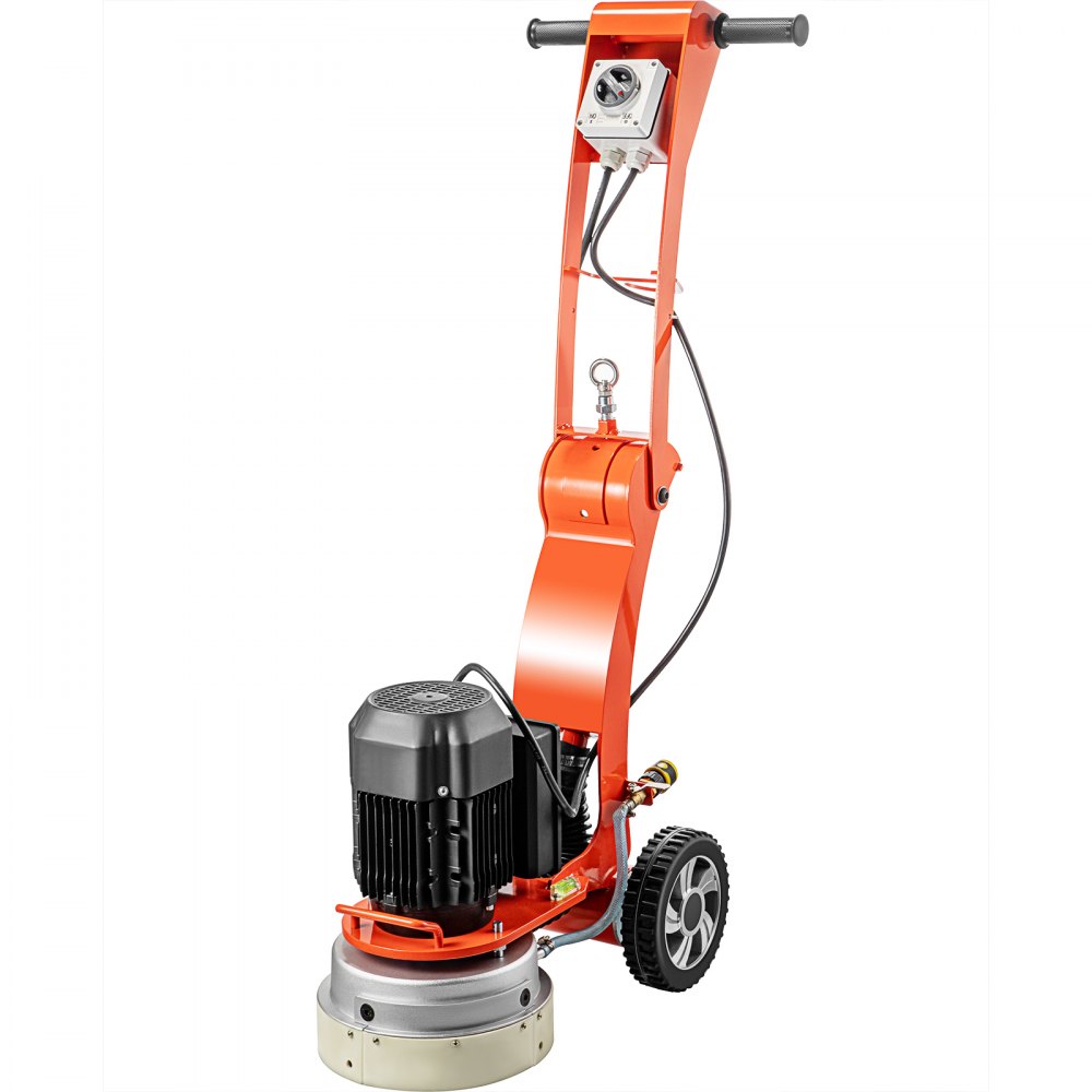 Vevor Concrete Floor Grinder 10" Walk-behind Polisher 3.0 Hp Adjustable Machine
