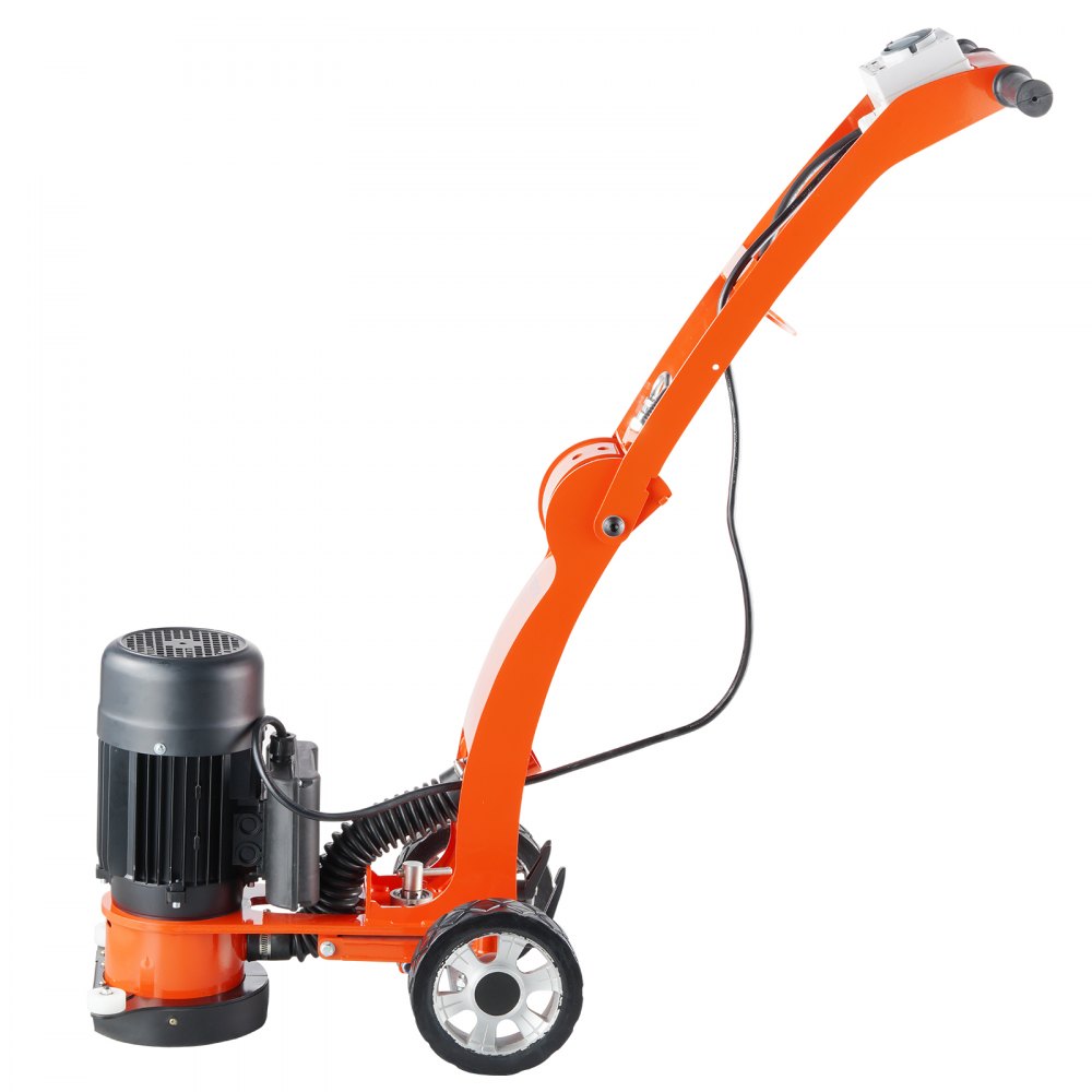 VEVOR Concrete Floor Grinder 7"/17.8 cm Walk-Behind Polisher 2.0HP Adjustable Machine