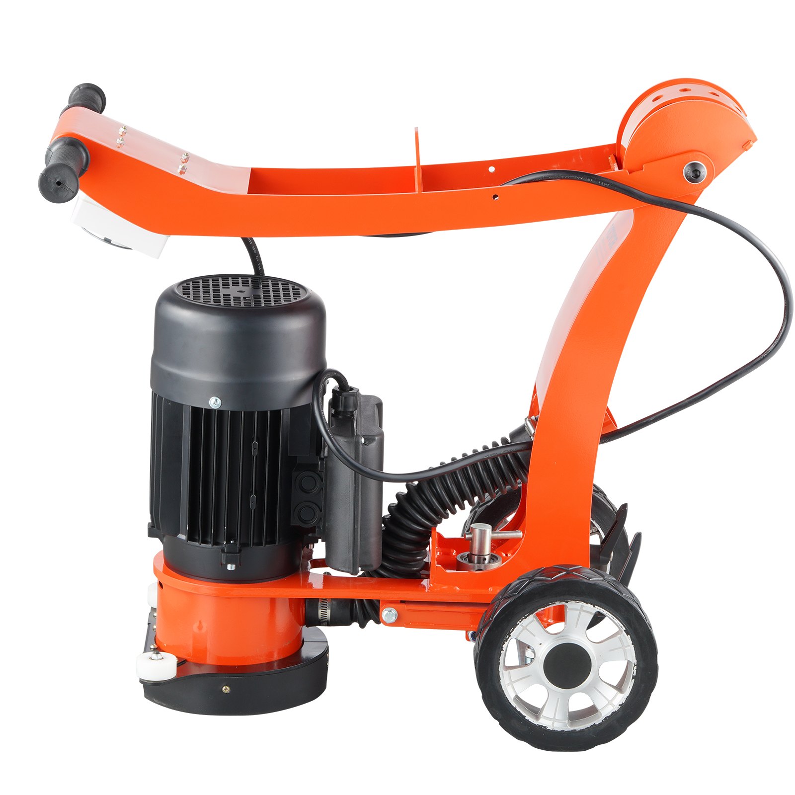 VEVOR Concrete Floor Grinder 7"/17.8 cm Walk-Behind Polisher 2.0HP Adjustable Machine