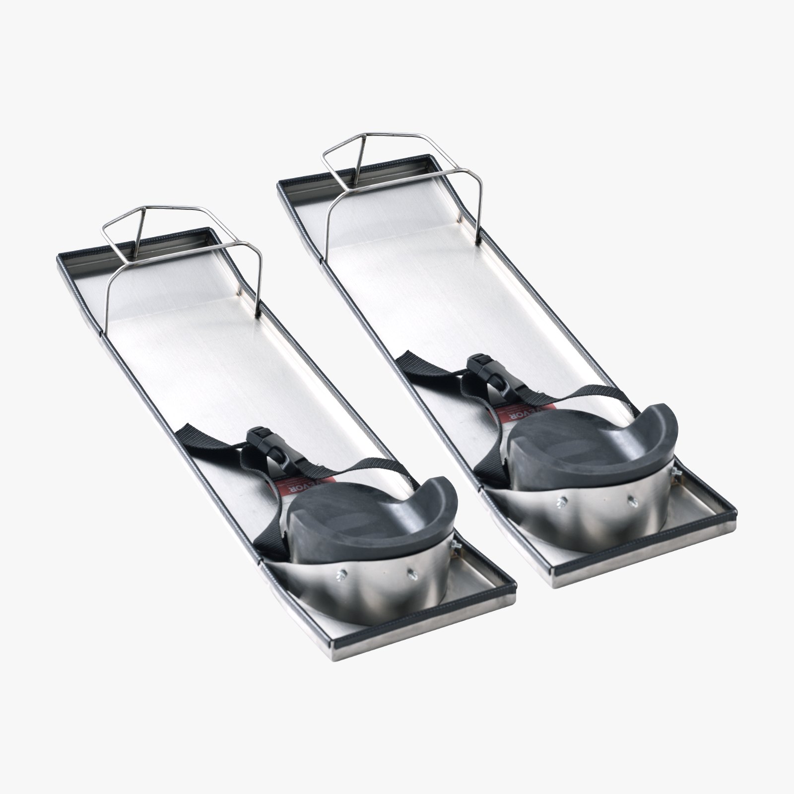 VEVOR Concrete Knee Boards Stainless Steel, 28'' x 8'' Concrete Sliders, Knee Boards For Concrete, Concrete Knee Pads Moving Sliders, with Knee Pads & Board Straps for Cement and Concrete Finishing
