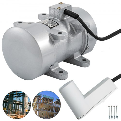Concrete Vibrator 550W Electric 350kgf 2480RPM Cast Iron Motor Table Motor Power