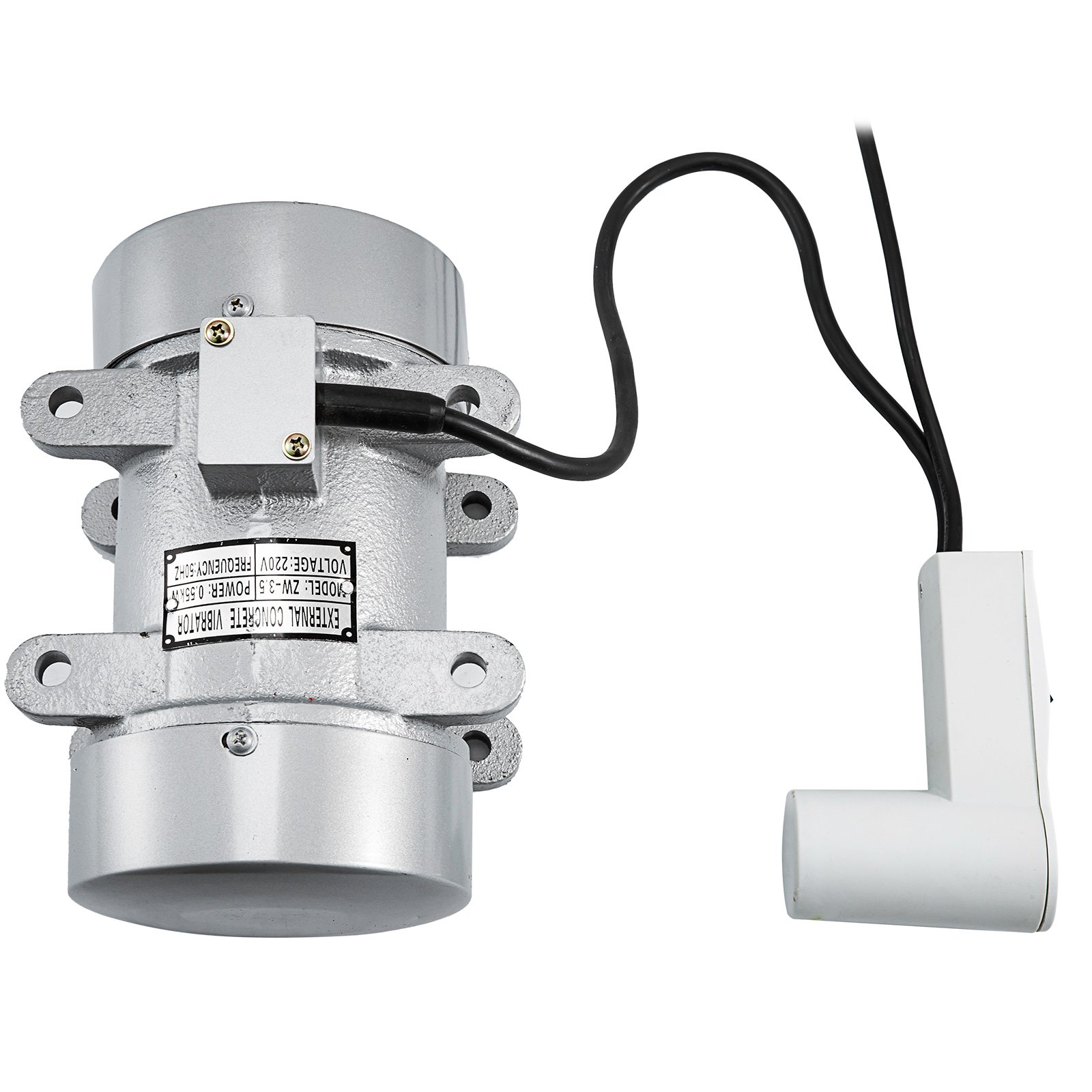 Concrete Vibrator 550W Electric 350kgf 2480RPM Cast Iron Motor Table Motor Power