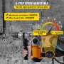 VEVOR Rotary Hammer Drill, 1" SDS Hammer Drill, 9.5A Rotary Hammer, 1050W SDS Plus Hammer Drill, 4-Mode Combination Rotary Hammer, 850RPM Cordless Rotary Hammer w/Case, 220V Rotary Hammer Drill Kit