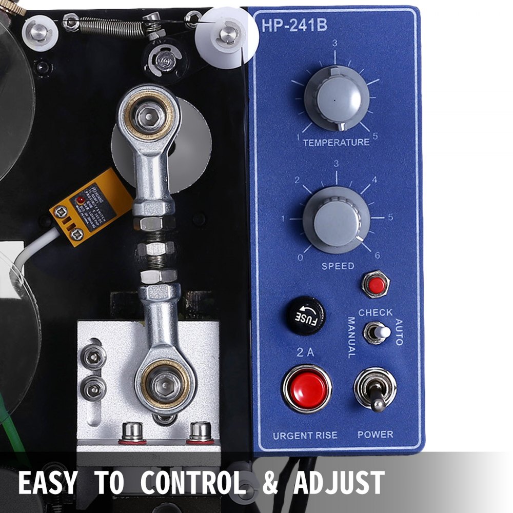 Brand Semi-automatic Electric Coder Hot Stamp Ribbon Coding Printer Machine