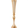 Trumpet Vase Flower Vases Centerpiece Gold 29.5" For Party Celebration Events