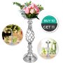 Candle Holder Vase for Wedding Metal Flower Rack Centerpiece Candle Holder 11pcs