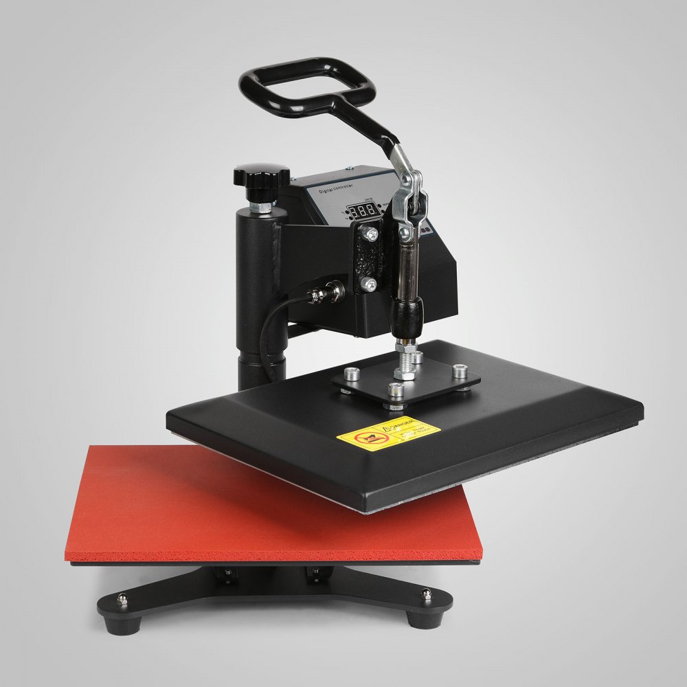 DIGITAL HEAT PRESS MACHINE T-SHIRT SUBLIMATION PRINTER TRANSFER 12"X10" PRESSING