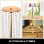 Wedding Centerpieces Crystal Flower Holder Wedding Table 2pcs Flower Stands Vase