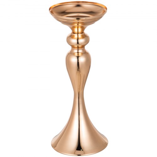 Gold Centerpieces for Wedding Candle Holder Candlestick Decoration Flower Rack