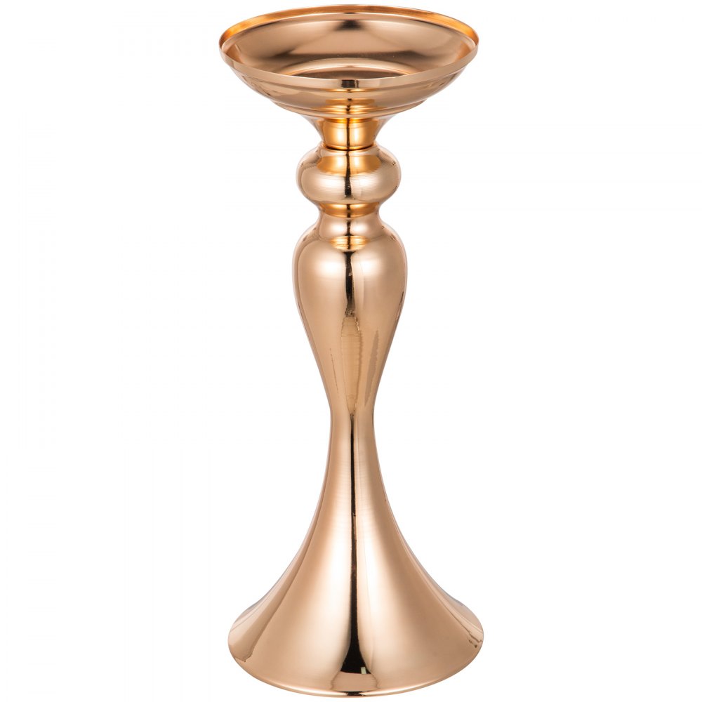 Gold Centerpieces for Wedding Candle Holder Candlestick Decoration Flower Rack