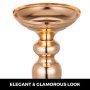 Gold Centerpieces for Wedding Candle Holder Candlestick Decoration Flower Rack