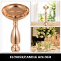 Gold Centerpieces For Wedding Candle Holder 11pcs Flower Rack Vase 19.6" Height