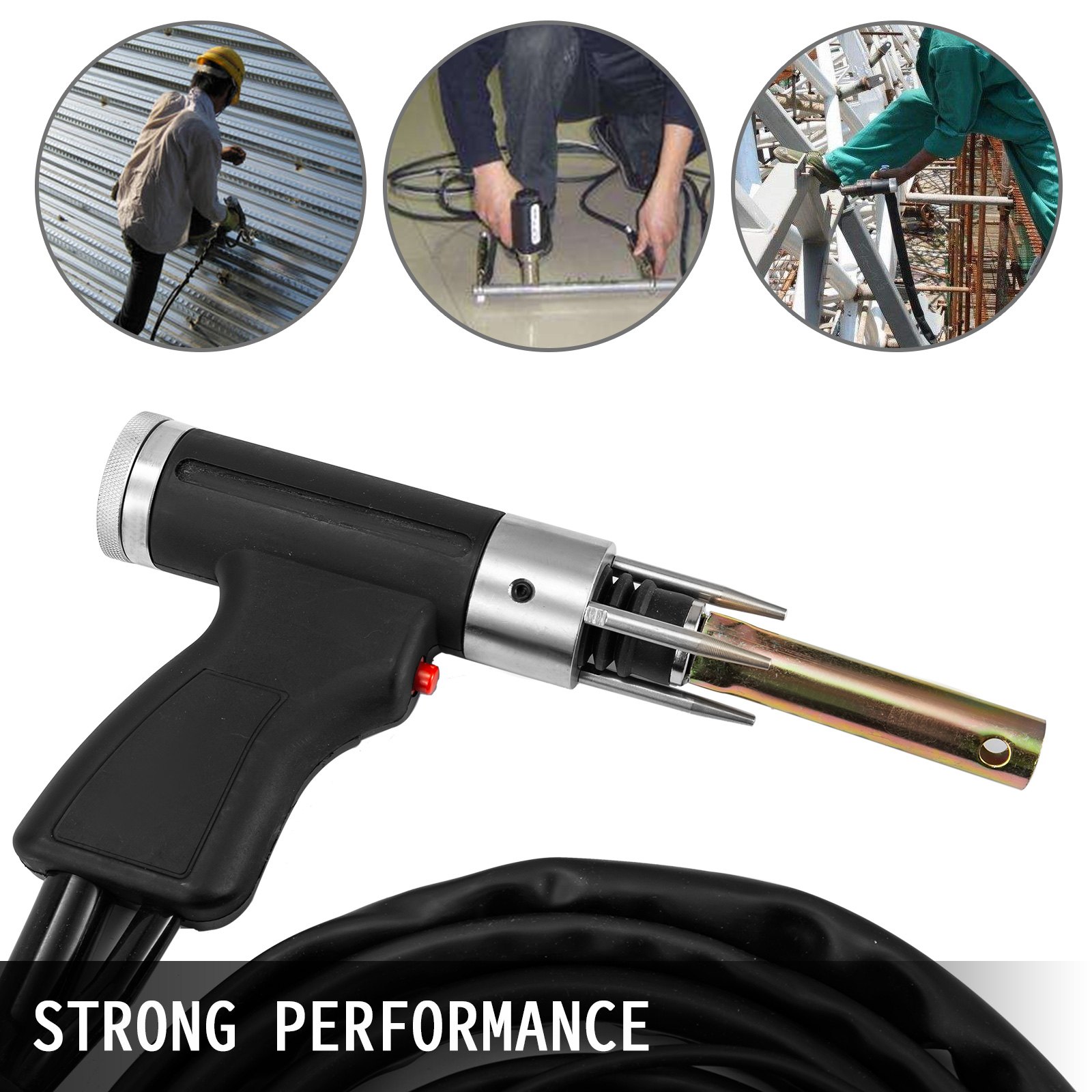 Capacitor Discharge Welder Stud Welding Gun 13Ft 4M Cable Stud Welder Gun
