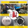 VEVOR Portable EDM Machine 800W EDM Tap Remover Depth Setting 0.039"-3.94" Tap Disintegrator Auto Shut-off EDM Remover 0.03"-0.39" Drill Drifts from Blind Hole Broken Taps Removal Machine for Taps
