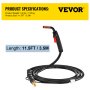 VEVOR K530-5 MIG Welding Gun Welding Torch Replacement for Magnum 11.5' 100A