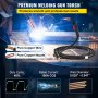 VEVOR 150Amp 11.5Ft Mig Welding Gun fit for Lincoln Welding Torch Stinger Replacement fit for Lincoln Magnum 100L (K530-5) fit 0.025 to 0.45 Inch Wire
