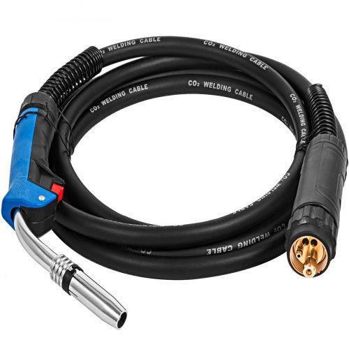 Svařovací hořák Mig Mb15 Euro Standard Fitting Connector Flexibilní kabel 5 metrů