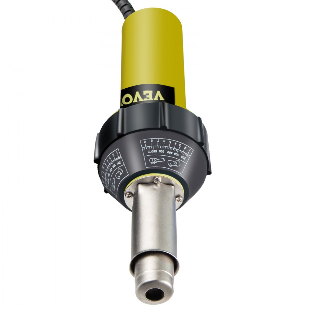 VEVOR Roofing Welder PVC Welding Gun 3 pcs 1000W 220V Hot Air Welding Tool Kit