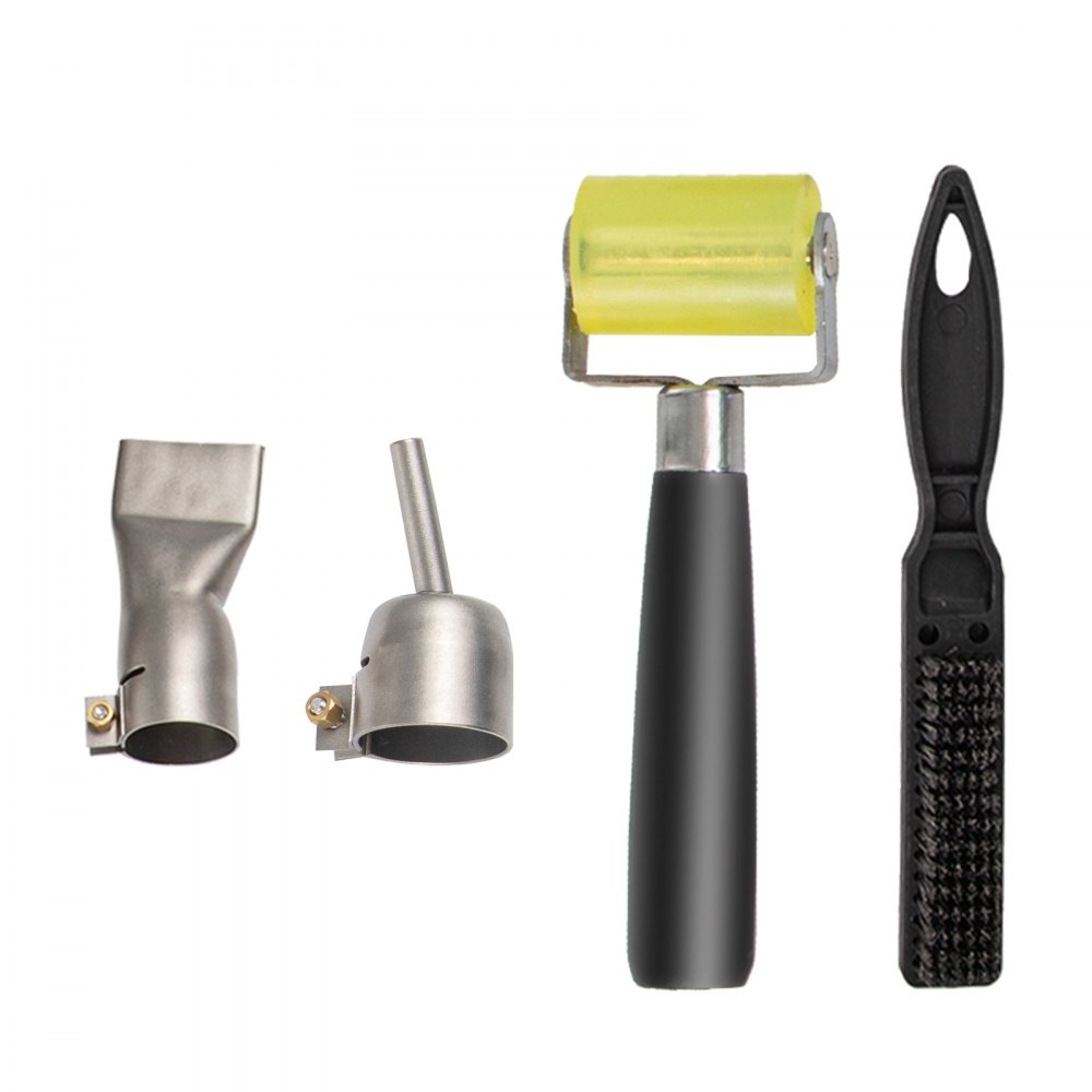 VEVOR Roofing Welder PVC Welding Gun 3 pcs 1000W 220V Hot Air Welding Tool Kit