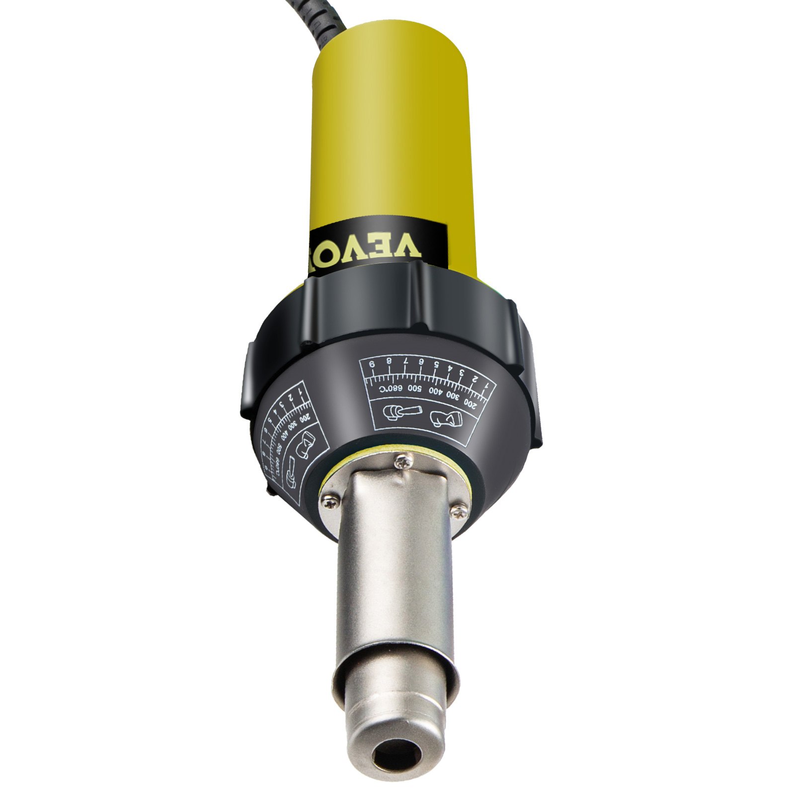 VEVOR Roofing Welder PVC Welding Gun 3 pcs 1000W 220V Hot Air Welding Tool Kit