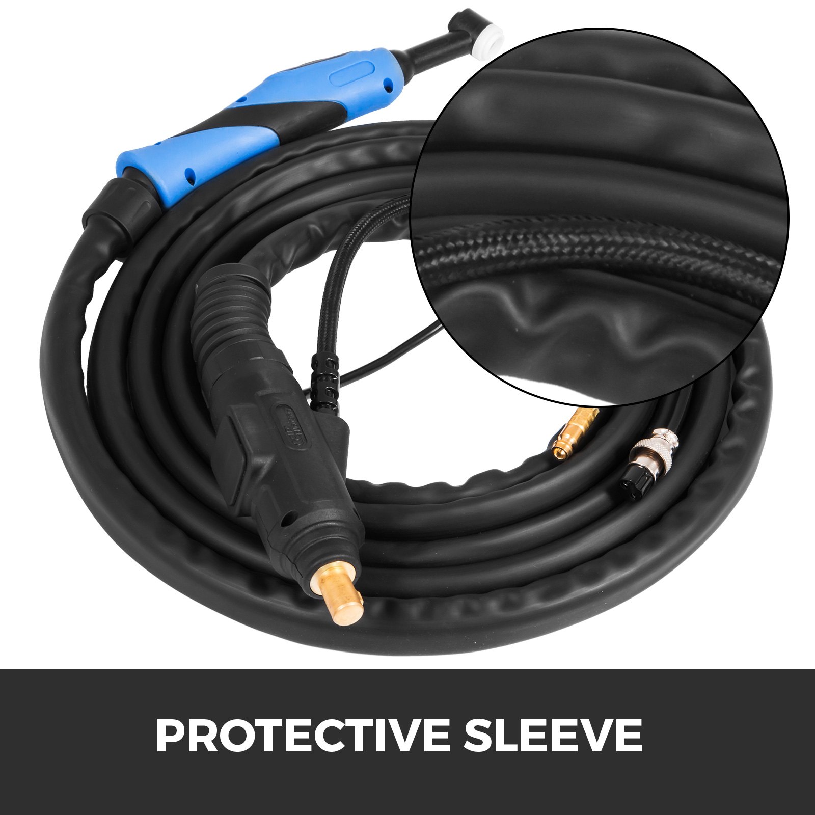 Lanterna de sudura Tig Wp9 25ft, racita cu aer, pistoleta de sudura Stinger Piese 125 Amp
