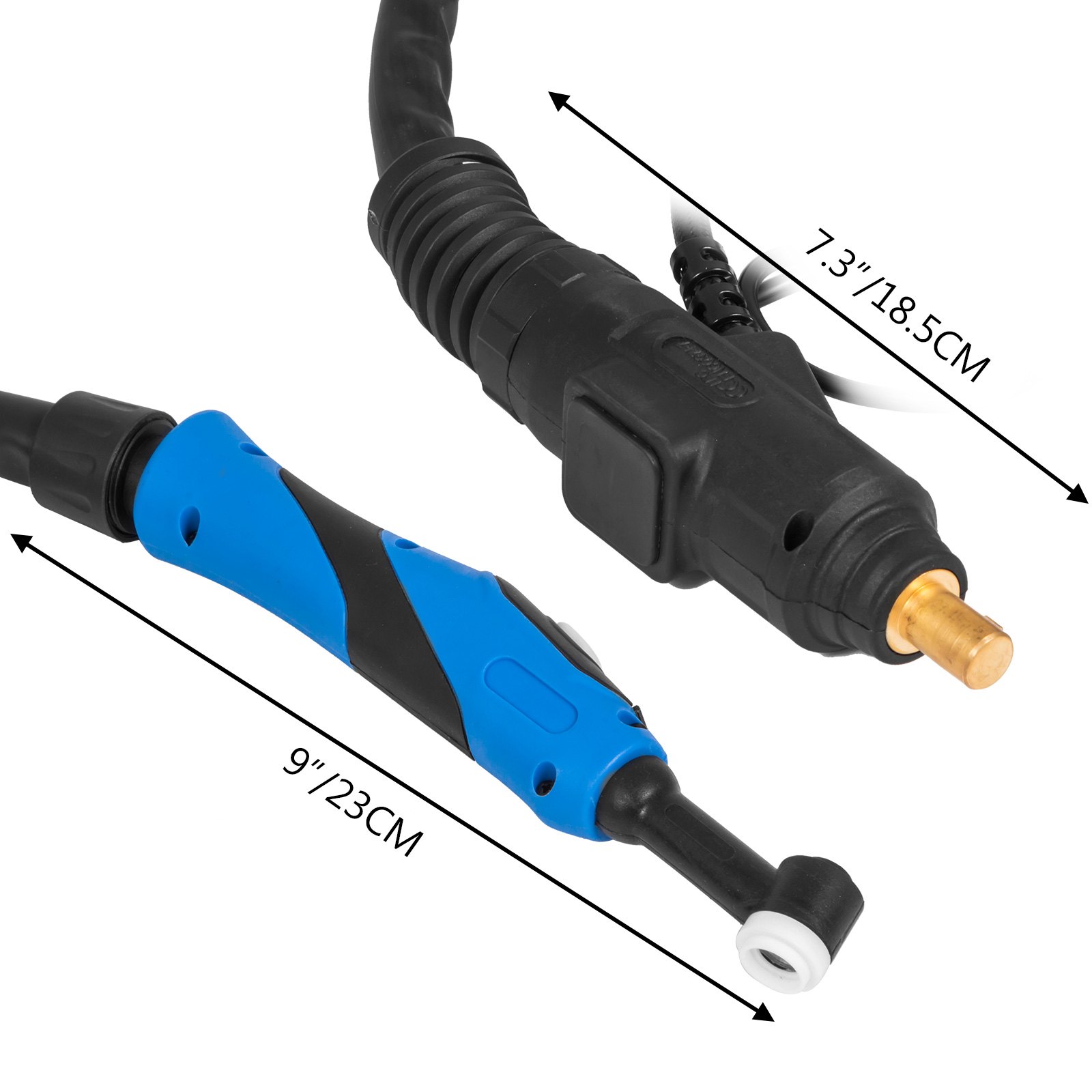 Lanterna de sudura Tig Wp9 25ft, racita cu aer, pistoleta de sudura Stinger Piese 125 Amp