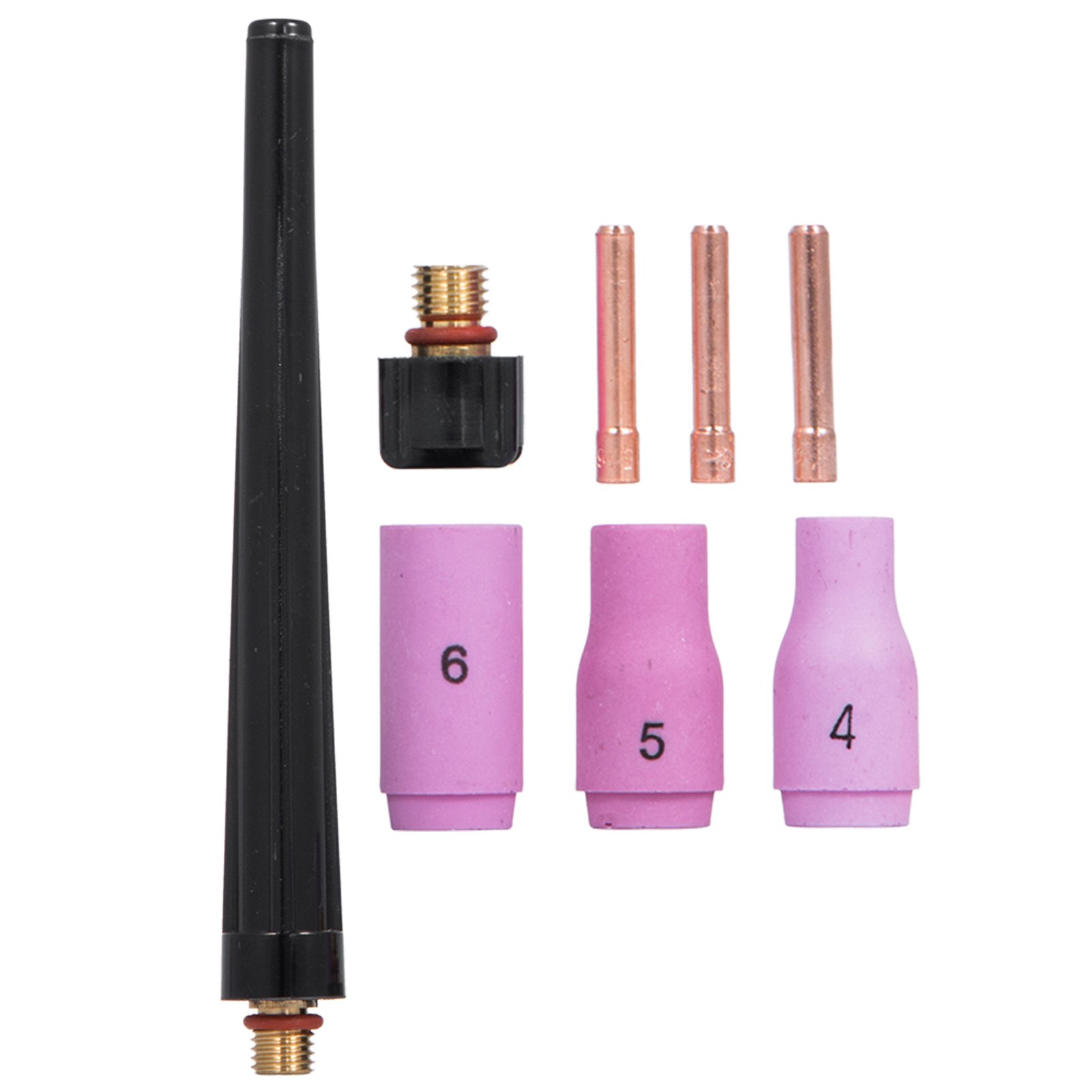 Lanterna de sudura Tig Wp9 25ft, racita cu aer, pistoleta de sudura Stinger Piese 125 Amp