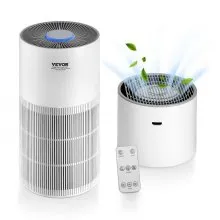 Purificador de aire de 1090 ft²/h con filtro HEPA 11 auténtico para el hogar, habitaciones grandes