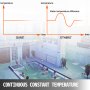 Pool Heat Exchanger Tube Shell Heat Exchanger 260kbtu Ss304 1" +1 1/2"fpt