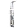 VEVOR shower panel with exposed plumbing and handheld showerhead for modern bathrooms.