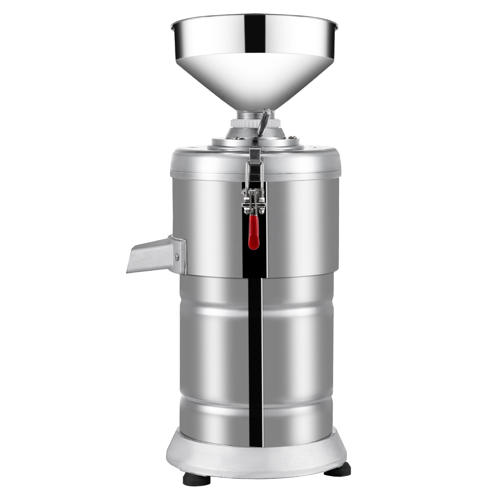 VEVOR Peanut Butter Maker 1100W Commercial Peanut Butter Maker 15 Kg/h Electric Peanut Butter Maker 2850 r/Min Peanut Butter Maker Stainless Steel Peanut Butter Maker Machine for Various Nuts