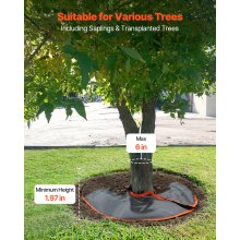 VEVOR Tree Watering Bag/Ring Slow Release, 4 Pack 10 Gallons Self-Watering Tree Watering Bags, Slow Release Tree Irrigation Bags, Heavy Duty Automatic Drip System for for Planting