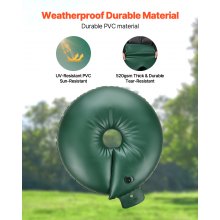 VEVOR Tree Watering Bag Slow Release, 4 Pack 20 Gallons Tree Watering Bags/Ring, Reusable Refillable Tree Irrigation Ring Water Bags, Heavy Duty Watering System for Shrub Tree Root Drip Irrigation