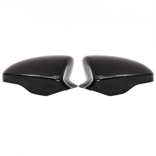 Vevor Pair Direct Add On Carbon Fiber Side Mirror Covers Caps For 2012-2017 Bmw F10 M5