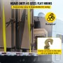 VEVOR Truck Straps, 4"x30' Winch Straps w/Chain Anchor, Flatbed Tie Downs 15400lbs Load Capacity, Flatbed Strap Cargo Control for Flatbeds, Trucks, Trailers, Farms, Rescues, Tree Saver, Yellow(4 Pack)