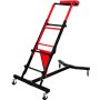 VEVOR Enredadera de motor automotriz, enredadera plegable de altura ajustable, capacidad de 400 libras, enredadera de motor de parte superior alta, con cuatro ruedas de 4 pulgadas, cubierta acolchada, para el hogar, garaje, mantenimiento de reparación de taller